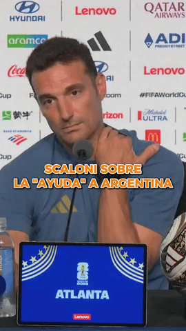  Lionel Scaloni habla de la “ayuda” a Argentina en este Mundial.