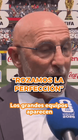  “Los grandes equipos aparecen cuando se les necesita”.