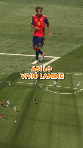 �As� reaccion� Lamine Yamal al gol de Mikel Merino!