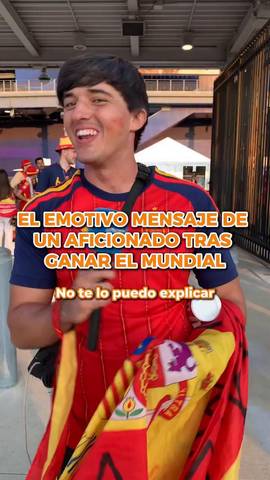 El emotivo mensaje que todos los españoles deberían escuchar.