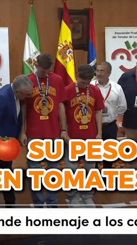  Tomates para unos campeones del mundo
