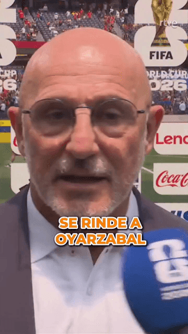 Luis de la Fuente valora el partido y doblete de Oyarzabal sin olvidarse del resto del equipo
