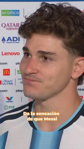  Las palabras de Juli�n �lvarez despu�s de la �pica remontada de Argentina.