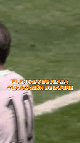  El enfado de Alaba y la ocasión de Lamine Yamal.