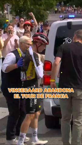 JONAS VINGEGAARD ABANDONA EL TOUR DE FRANCIA