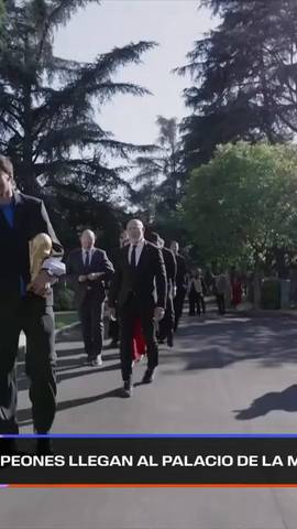 Pedro S�nchez ha recibido a la selecci�n espa�ola en el Palacio de la Moncloa tras proclamarse campeona del mundo.