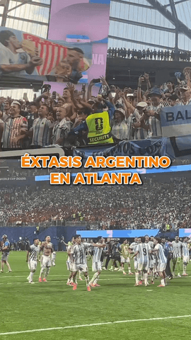  Argentina y su afici�n, m�s unidos que nunca en Atlanta