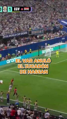 �El VAR anul� el segundo gol de Egipto cuando el marcador era de 0-1!