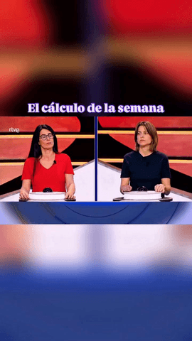 Os dejamos un cálculo para terminar la semana, aunque ahora la semana de #cifrasyletras no termina los viernes, los sábados a las 21:05 hay programa 