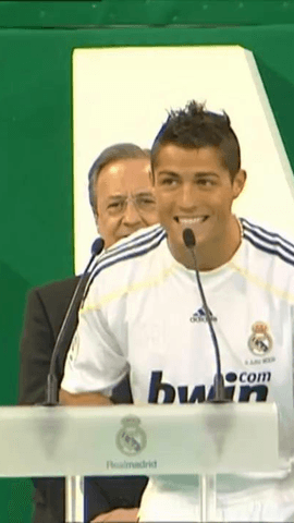  Innolvidable aquella presentaci�n de Cristiano Ronaldo en el Real Madrid en 2009, �verdad?.