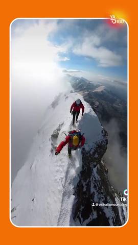 #YaTDigo El hielo de alta monta�a se est� derritiendo a causa del cambio clim�tico.