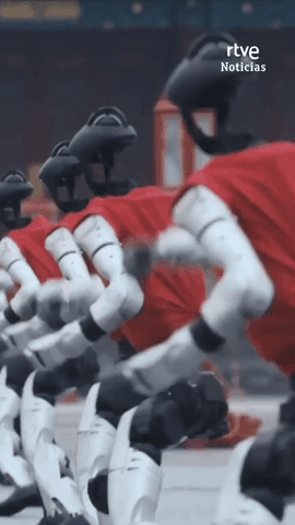 Los robots humanoides han dado el salto a la Bolsa en China.