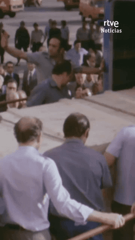 Se cumplen 45 a�os del regreso del Guernica a Espa�a.