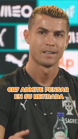  @cristiano admite que ya piensa en su retirada, pero no sabe cuándo será: 