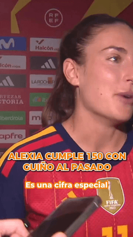  Alexia se acuerda de sus predecesoras en su partido 150 con la selección española: “Cómo me recibieron jugadoras que no pudieron vivir lo que es ser profesional, incluso jugadoras que tenían que pedir días libres para jugar con la selección”