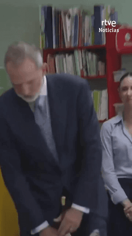  Los reyes visitan el colegio Vicente Aleixandre de Ceuta, considerado un ejemplo de convivencia en la ciudad aut�noma.