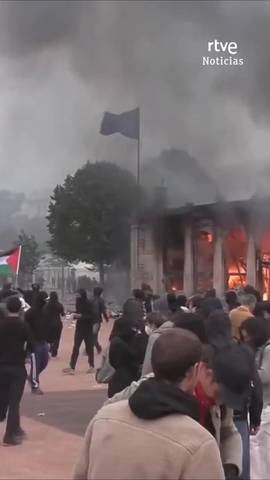  Graves disturbios en una nueva jornada de protestas en Francia