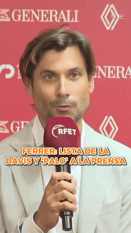Última lista de @davidferrer1982 para las #DavisFinals #CopaDavis y 'recado': 