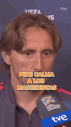  Luka Modric: “No hay que tener nervios ni pensar que ya se ha acabado porque el Barça está seis puntos por delante”.