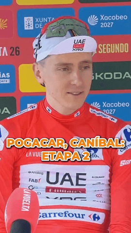 Pogacar demuestra su ambición todos los días