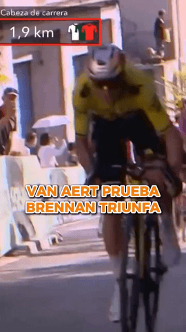  Van Aert puso la chispa, Brennan encendió 𝙚𝙡 𝙛𝙪𝙚𝙜𝙤