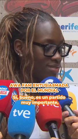 Awa Fam sobre el España-Alemania en el mundial de baloncesto: “Es un partido muy importante, pero yo creo que lo bueno es que lo sabemos”.