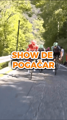  Exhibicion de Poga?ar en la 4� etapa de La Vuelta con una gran escapada a 50km de meta
