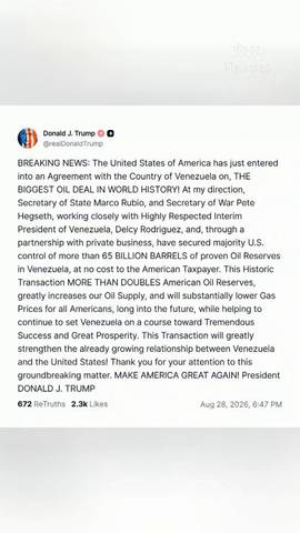 El presidente estadounidense, Donald Trump, ha anunciado un 