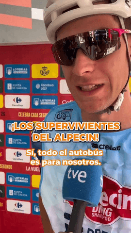  �El Alpecin afronta la semana final de #LaVuelta26 con s�lo 3 corredores!