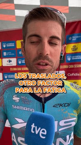  �Las etapas de #LaVuelta26 pueden ser duras...