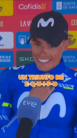 Enric Mas tras ganar la #VueltaRTVE12s: 