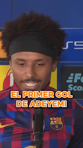  “No hay noche mejor que esta, mi primer gol en Champions para el Barça y encima en casa”