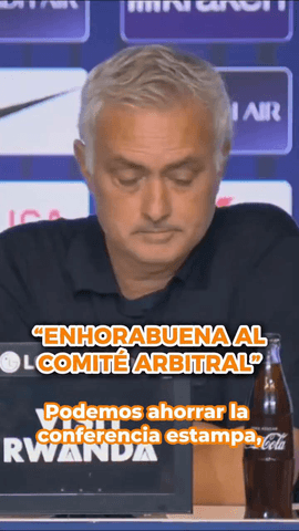  “Enhorabuena al comité arbitral”