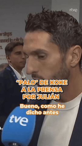 Koke sobre su compañero Julián Alvarez: “A Julián hay que dejarle ya en paz que sois un poco pesados”.