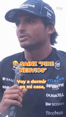  Carlos Sainz quiere que la gente le ponga nervioso GP de España de este fin de semana.
