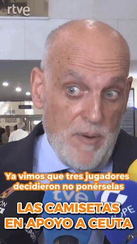 JavierTebas critica que tres jugadores del Real Madrid no se pusieran las camisetas en apoyo a Ceuta durante el partido de Liga ante el Elche porque 