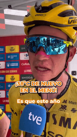  �38�C esperan hoy a los corredores en #LaVuelta26!
