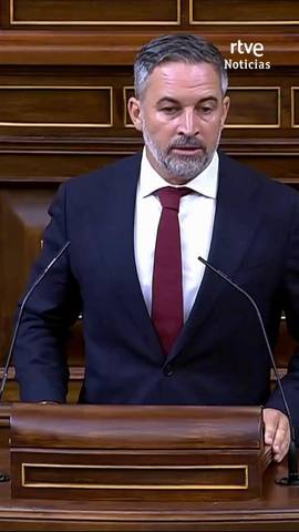 El l�der de Vox, Santiago Abascal, ha acusado a S�nchez de 