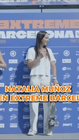 La ‘skater’ española Natalia Muñoz se llevado en el Extreme Barcelona en la modalidad de ‘skateboarding’