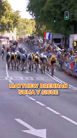 Y van cinco victorias para Matthew Brennan