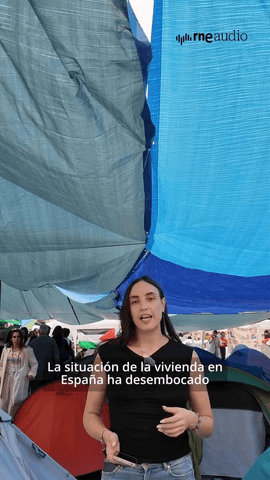 La situación de la vivienda en España ha desembocado en protestas que han acabado en una acampada en la Puerta del Sol en Madrid