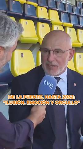  Luis de la Fuente, a TVE tras su renovaci�n: 