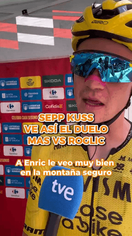  ¡Palabra de todo un vencedor de la Vuelta a España!