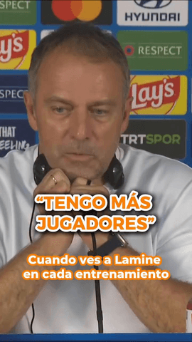  “Sé que todo el mundo está mirando a Lamine, es normal porque es un jugador impresionante, pero tengo muchos jugadores de un nivel enorme”