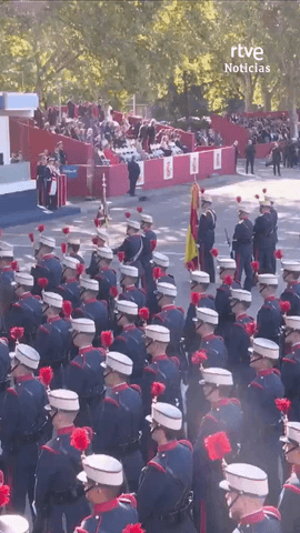  Insultos y abucheos al presidente del Gobierno, antes del inicio del desfile.