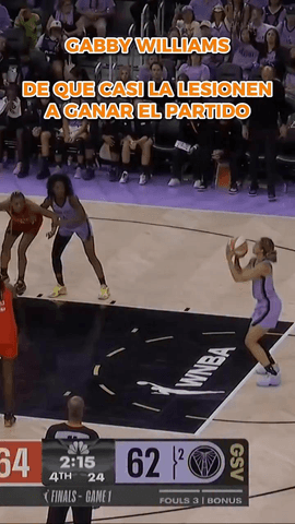 La jugada de la pol�mica en la final de la WNBA con la fea acci�n de Canada sobre Gabby Williams precedi� a la victoria final de las Valkyries.