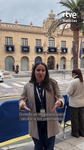 Oviedo se prepara para la ceremonia de entrega de los Premios Princesa de Asturias 2026, que se celebrar� ma�ana.