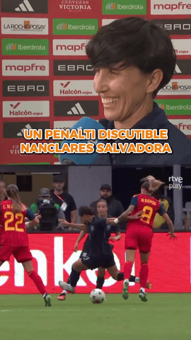 Sonia Bermúdez habló sobre la acción del penalti parada por Adriana Nanclares de esta forma.