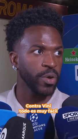 “Contra Vini todo es muy fácil porque la gente del otro equipo y la prensa va a decir que está bien”.