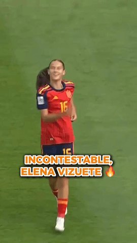  ¡Ni Elena Vizuete se creía el golazo que acababa de hacer!